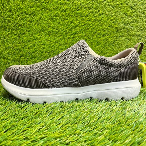 Skechers Go Walk Evolution Ultra Mens Size 7EEE Brown Walking Slip On Shoes main image 4